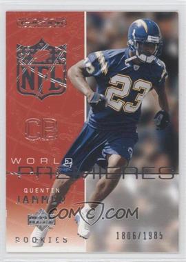 2002 Upper Deck Ovation - [Base] #113 - World Premieres - Quentin Jammer /1985