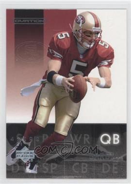 2002 Upper Deck Ovation - [Base] #75 - Jeff Garcia