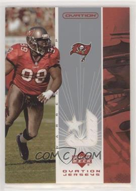 2002 Upper Deck Ovation - Jerseys #OJ-WS - Warren Sapp