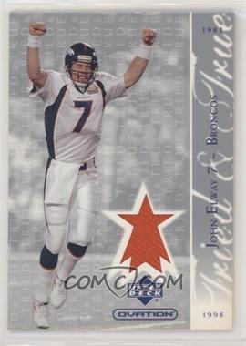 2002 Upper Deck Ovation - Tried & True Jerseys #TT-JE - John Elway