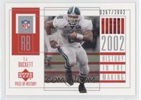 History in the Making - T.J. Duckett #/2,002