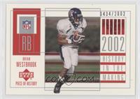 History in the Making - Brian Westbrook [EX to NM] #/2,002