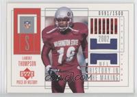 History in the Making - Lamont Thompson #/1,500