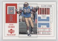History in the Making - Kenyon Coleman #/1,500