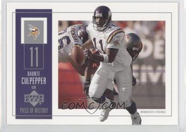 2002 Upper Deck Piece Of History - [Base] #53 - Daunte Culpepper