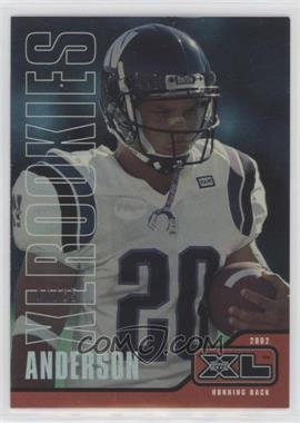 2002 Upper Deck XL - [Base] - Holofoil #529 - Damien Anderson /65