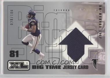 2002 Upper Deck XL - Big Time Jerseys - Silver #BTJG - Jeff Graham /100