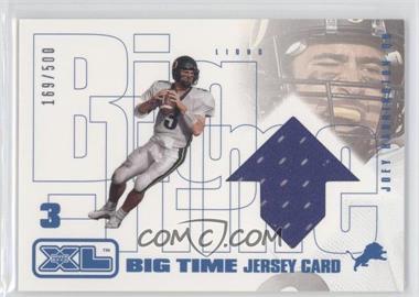 2002 Upper Deck XL - Big Time Jerseys #BTJH - Joey Harrington /500