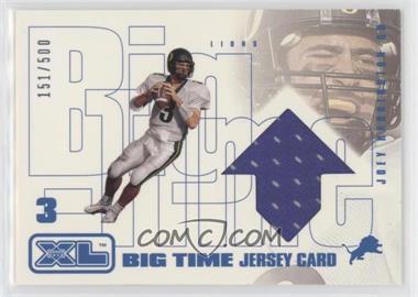 2002 Upper Deck XL - Big Time Jerseys #BTJH - Joey Harrington /500