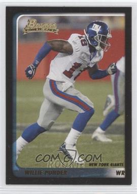 2003 Bowman - [Base] #264 - Willie Ponder