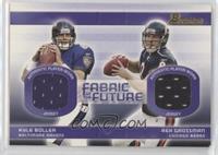 Kyle Boller, Rex Grossman [EX to NM] #/50