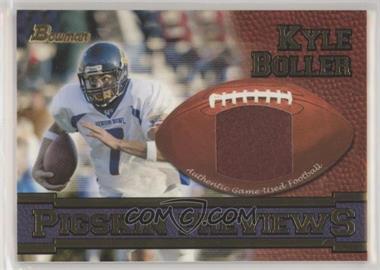 2003 Bowman - Pigskin Previews - Gold #PGP-KB - Kyle Boller /25