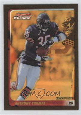 2003 Bowman Chrome - [Base] - Gold Refractor #99 - Anthony Thomas /50