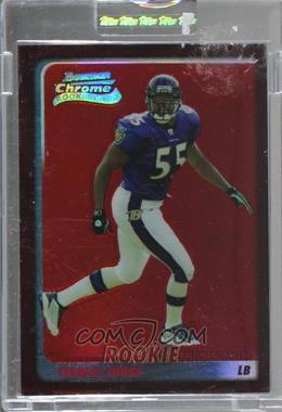 2003 Bowman Chrome - [Base] - Red Refractor #128 - Terrell Suggs /235 [Uncirculated]