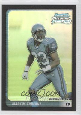 2003 Bowman Chrome - [Base] - Refractor #127 - Marcus Trufant /500