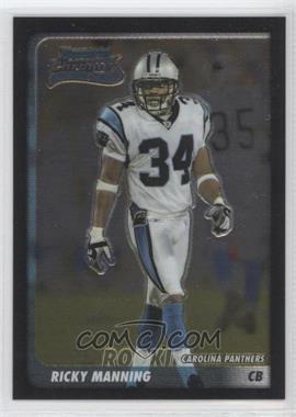 2003 Bowman Chrome - [Base] #124 - Ricky Manning