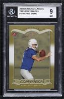 Chris Simms [BGS 9 MINT] #/100