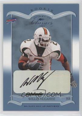 2003 Donruss Classics - Significant Signatures #176 - Willis McGahee /125