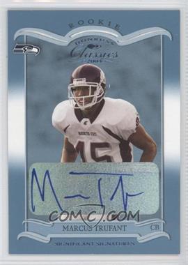 2003 Donruss Classics - Significant Signatures #242 - Marcus Trufant /250