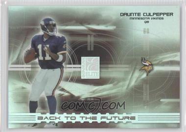 2003 Donruss Elite - Back to the Future #BF-7 - Daunte Culpepper /1000