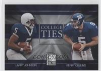 Larry Johnson, Kerry Collins #/2,000