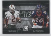 Clinton Portis, Willis McGahee #/2,000