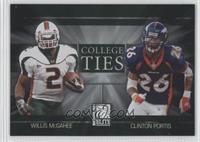 Clinton Portis, Willis McGahee #/2,000