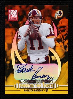 2003 Donruss Elite - Passing the Torch - Autographs #PT-22 - Patrick Ramsey, Joe Theismann /50