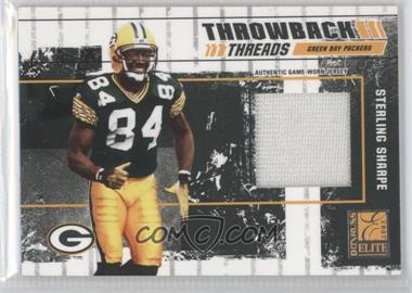 2003 Donruss Elite - Throwback Threads #TT-23 - Sterling Sharpe /250