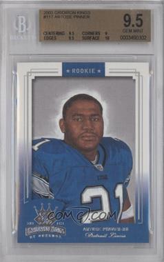 2003 Donruss Gridiron Kings - [Base] #117 - Artose Pinner [BGS 9.5 GEM MINT]