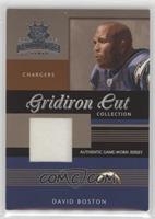 David Boston [EX to NM] #/475