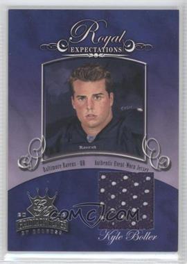 2003 Donruss Gridiron Kings - Royal Expectations - Silver Materials #RE-9 - Kyle Boller