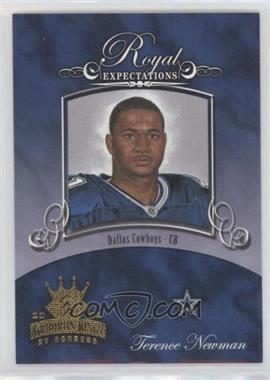 2003 Donruss Gridiron Kings - Royal Expectations #RE-12 - Terence Newman