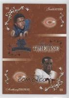 Gale Sayers, Anthony Thomas [EX to NM] #/600