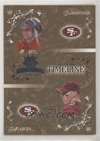 Jeff Garcia, Joe Montana #/600