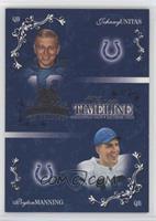 Johnny Unitas, Peyton Manning #/600