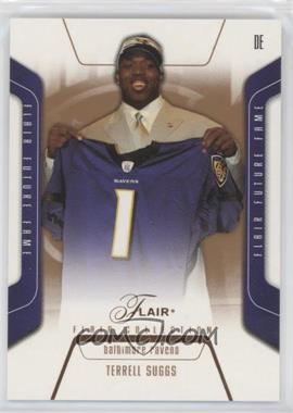 2003 Flair - [Base] #92 - Terrell Suggs /500 [EX to NM]