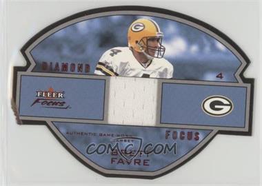 2003 Fleer Focus - Diamond Focus - Red 50 Jerseys #DF-BF - Brett Favre /50 [Noted]