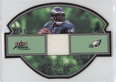 2003 Fleer Focus - Emerald Focus - Silver 150 Jerseys #EF-DM - Donovan McNabb /150