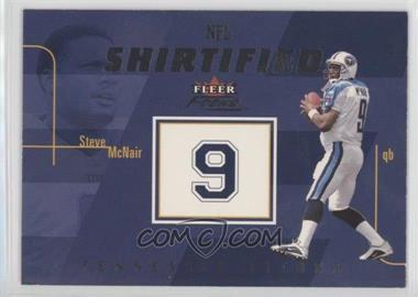2003 Fleer Focus - NFL Shirtified - Missing Serial Number #6 NS - Steve McNair