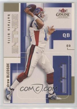 2003 Fleer Genuine Insider - [Base] #79 - Drew Bledsoe