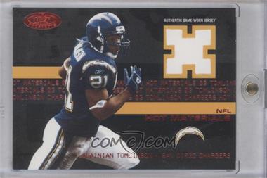 2003 Fleer Hot Prospects - Hot Materials - Red No Material Missing Serial Number #HM-LT - LaDainian Tomlinson [Uncirculated]