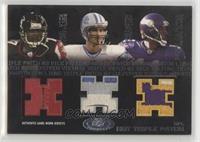 Michael Vick, Joey Harrington, Daunte Culpepper #/50