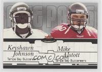 Keyshawn Johnson, Mike Alstott #/250
