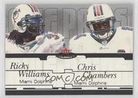 Ricky Williams, Chris Chambers #/250