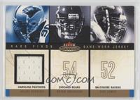 Julius Peppers, Brian Urlacher, Ray Lewis (Peppers Jersey) [Noted] #/299