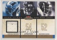Julius Peppers, Brian Urlacher, Ray Lewis (Peppers Jersey) #/299