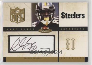 2003 Fleer Mystique - Rare Finds Autographs #RFA-PB - Plaxico Burress /100