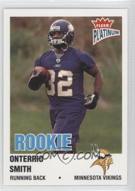 2003 Fleer Platinum - [Base] #247 - Onterrio Smith /1500