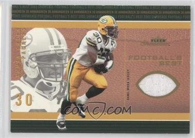 2003 Fleer Showcase - Football's Best - Jerseys #FB-AG - Ahman Green